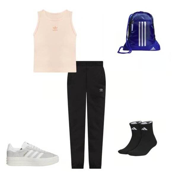 adidas Originals Women's Gazelle Bold Shoes Color Ash Grey_White - Picture 4 of 5